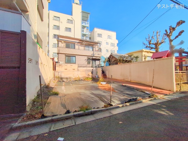 東京都江東区東砂4丁目の新築戸建て更地・土地写真 2024年12月26日撮影