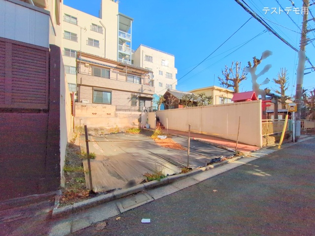 東京都江東区東砂4丁目の新築戸建て更地・土地写真 2024年12月26日撮影