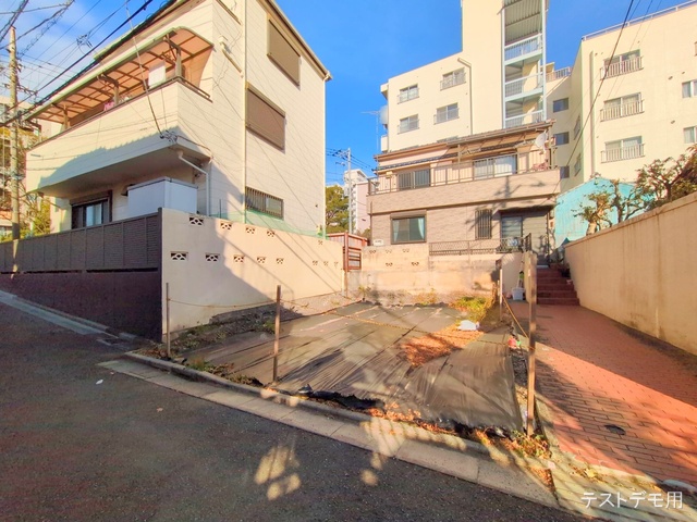 東京都江東区東砂4丁目の新築戸建て更地・土地写真 2024年12月26日撮影