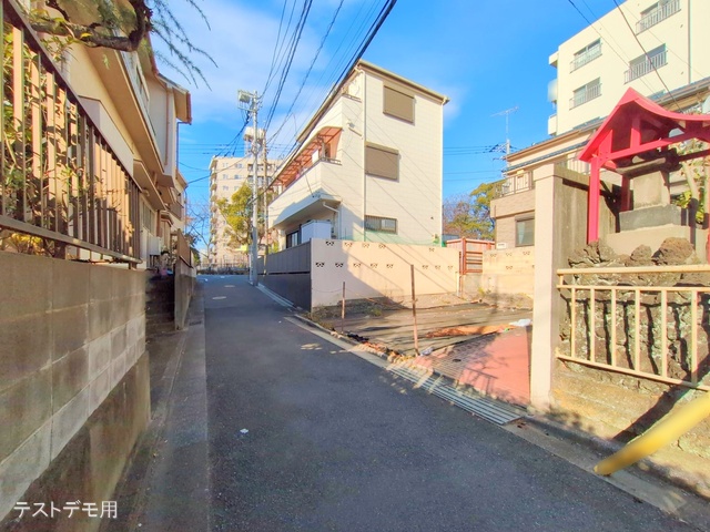 東京都江東区東砂4丁目の新築戸建て更地・土地写真 2024年12月26日撮影
