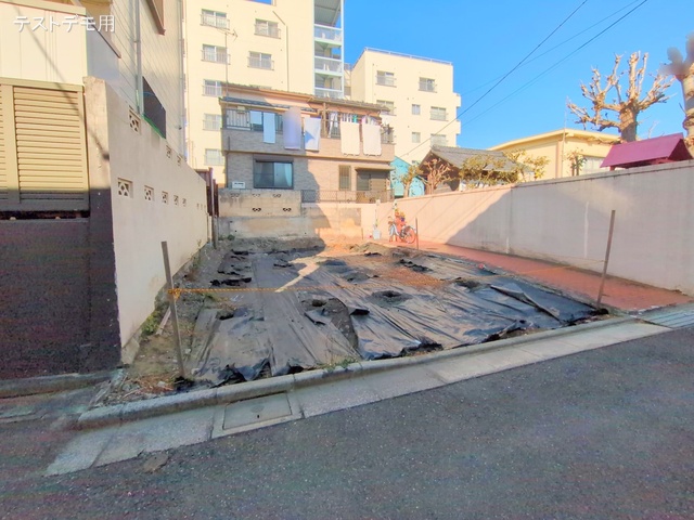 東京都江東区東砂4丁目の新築戸建て更地・土地写真 2025年1月28日撮影