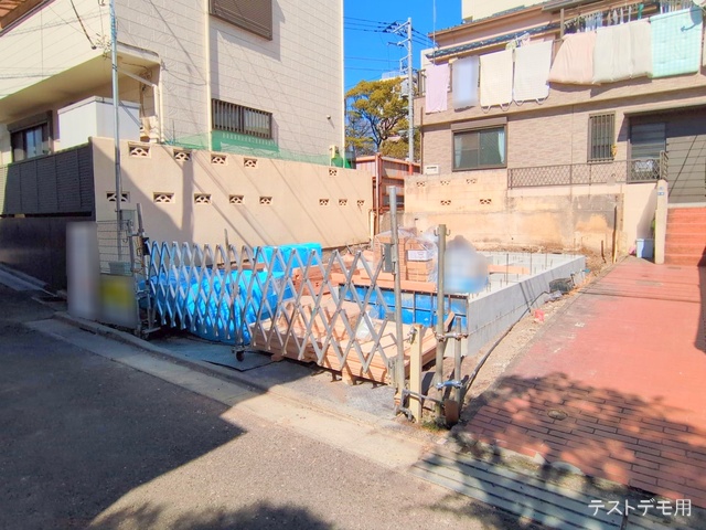 東京都江東区東砂4丁目の新築戸建て基礎写真 2025年2月25日撮影