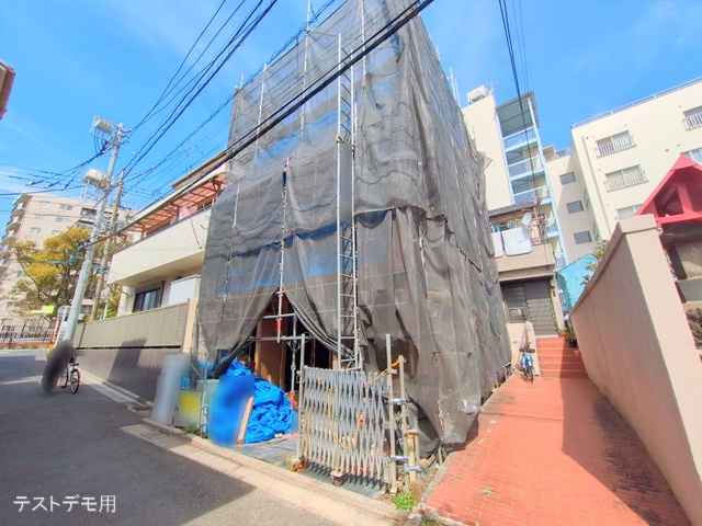 東京都江東区東砂4丁目の新築戸建て上棟写真 2025年3月18日撮影