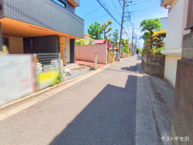東京都江東区東砂4丁目の新築戸建て外構写真 2025年5月8日撮影