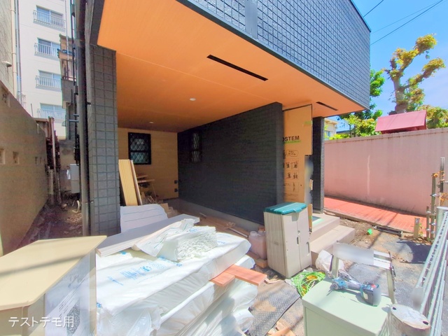 東京都江東区東砂4丁目の新築戸建て外構写真 2025年5月8日撮影