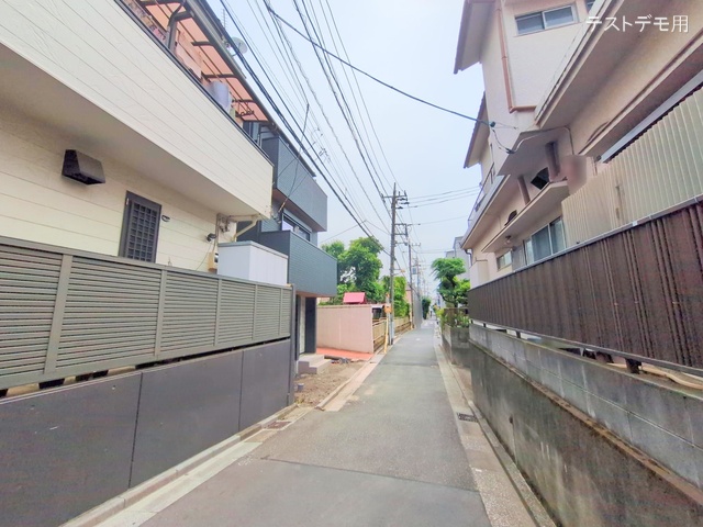 東京都江東区東砂4丁目の新築戸建て外構写真 2025年5月29日撮影