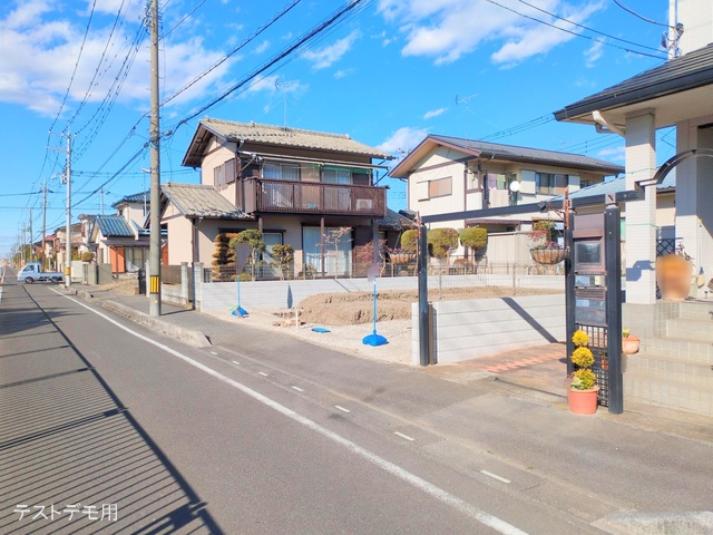 埼玉県さいたま市西区大字中野林の新築戸建て更地・土地写真 2025年2月10日撮影