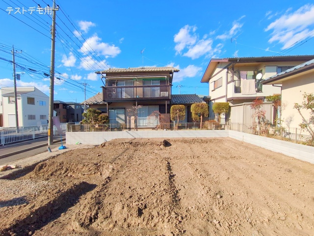 埼玉県さいたま市西区大字中野林の新築戸建て更地・土地写真 2025年2月10日撮影