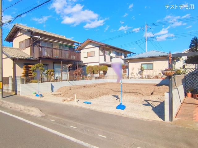 埼玉県さいたま市西区大字中野林の新築戸建て更地・土地写真 2025年2月10日撮影