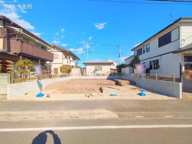 埼玉県さいたま市西区大字中野林の新築戸建て更地・土地写真 2025年2月10日撮影