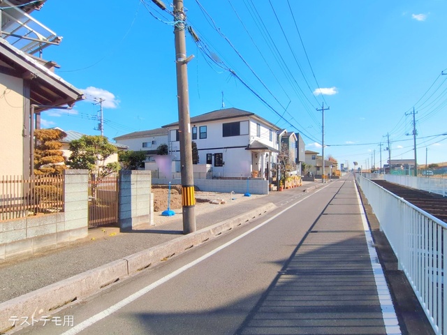 埼玉県さいたま市西区大字中野林の新築戸建て更地・土地写真 2025年2月10日撮影