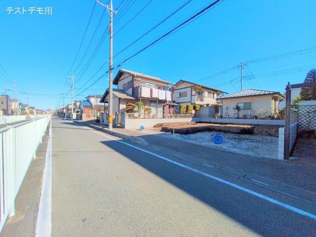 埼玉県さいたま市西区大字中野林の新築戸建て更地・土地写真 2025年3月7日撮影