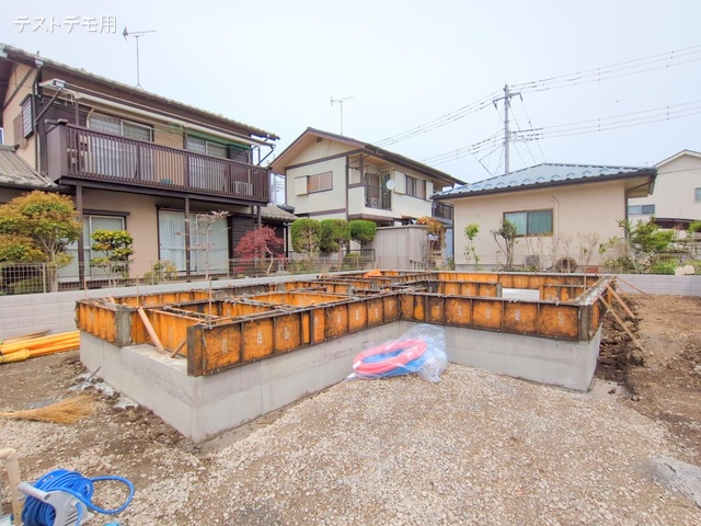 埼玉県さいたま市西区大字中野林の新築戸建て基礎写真 2025年4月11日撮影