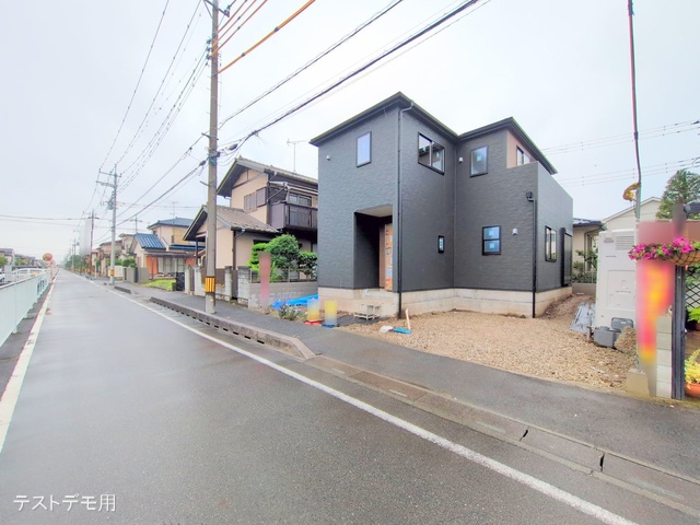 埼玉県さいたま市西区大字中野林の新築戸建て外構写真 2025年6月11日撮影