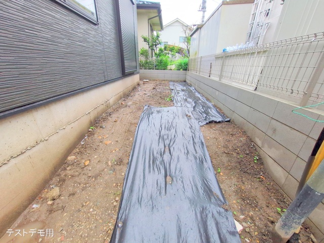 埼玉県さいたま市西区大字中野林の新築戸建て外構写真 2025年6月11日撮影