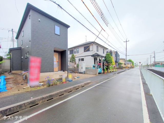 埼玉県さいたま市西区大字中野林の新築戸建て外構写真 2025年6月11日撮影