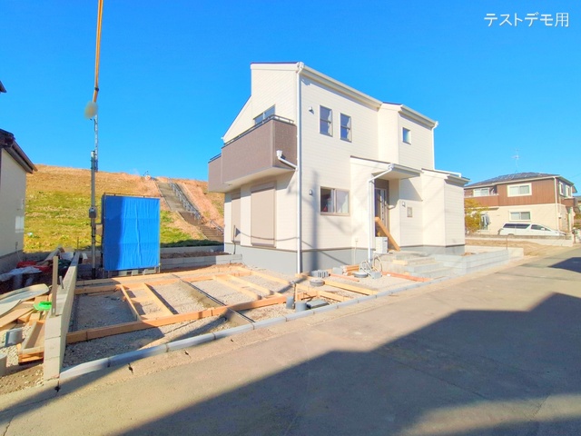 埼玉県さいたま市西区大字中野林の新築戸建て外構写真 2025年2月18日撮影