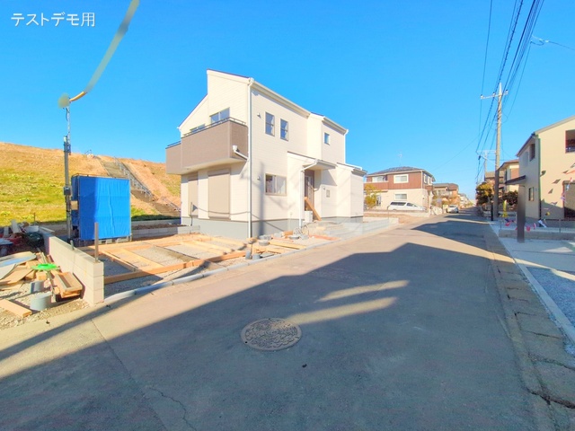 埼玉県さいたま市西区大字中野林の新築戸建て外構写真 2025年2月18日撮影