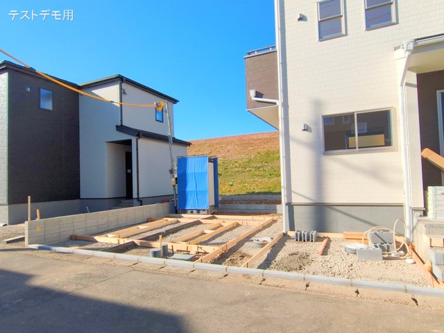 埼玉県さいたま市西区大字中野林の新築戸建て外構写真 2025年2月18日撮影