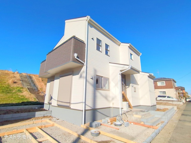 埼玉県さいたま市西区大字中野林の新築戸建て外構写真 2025年2月18日撮影
