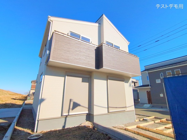 埼玉県さいたま市西区大字中野林の新築戸建て外構写真 2025年2月18日撮影