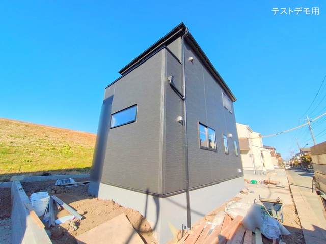 埼玉県さいたま市西区大字中野林の新築戸建て外構写真 2025年2月18日撮影