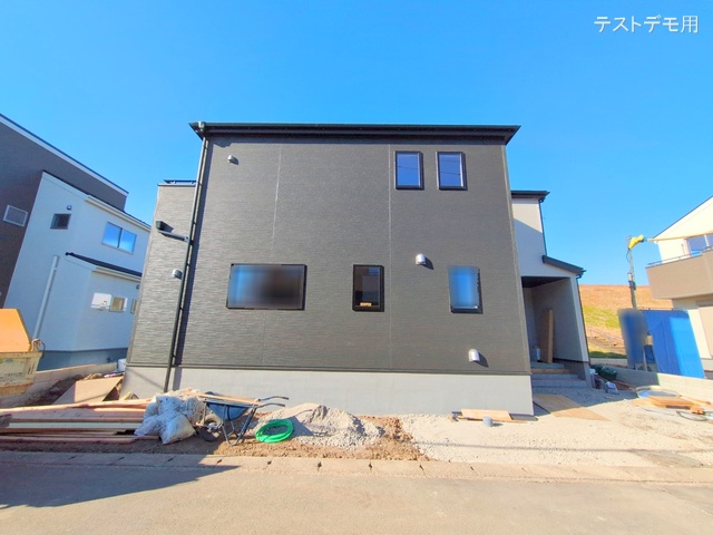 埼玉県さいたま市西区大字中野林の新築戸建て外構写真 2025年2月18日撮影