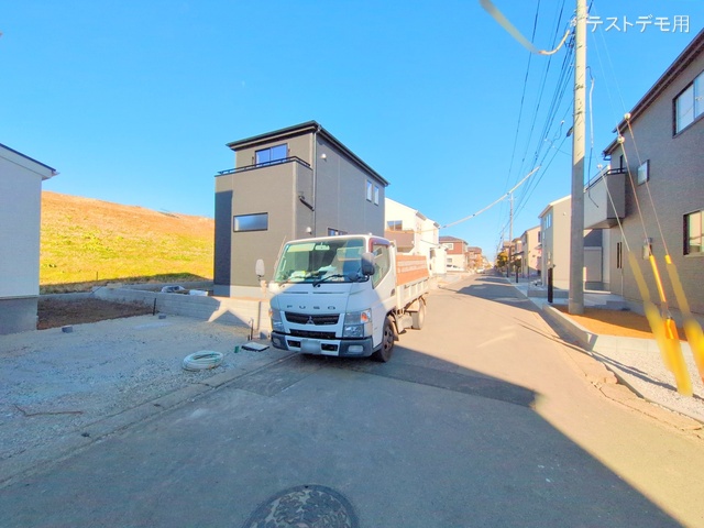 埼玉県さいたま市西区大字中野林の新築戸建て外構写真 2025年2月18日撮影