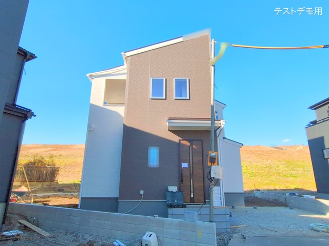 埼玉県さいたま市西区大字中野林の新築戸建て外構写真 2025年2月18日撮影