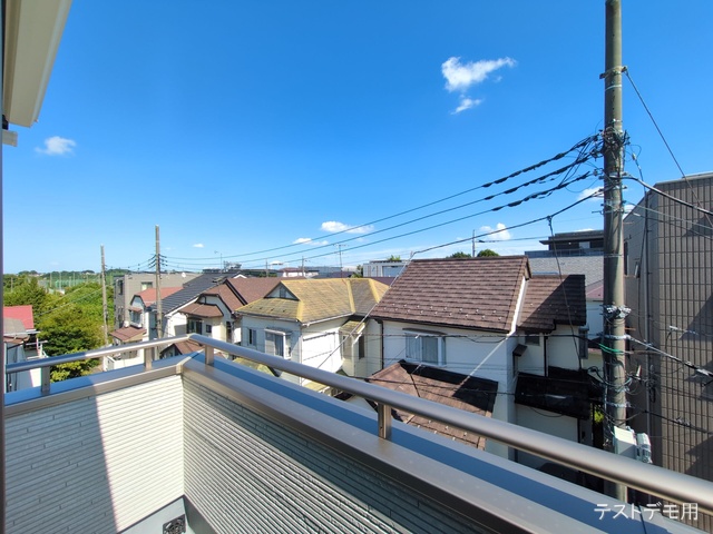 埼玉県さいたま市大宮区北袋町2丁目の新築戸建てバルコニー写真 2025年7月31日撮影