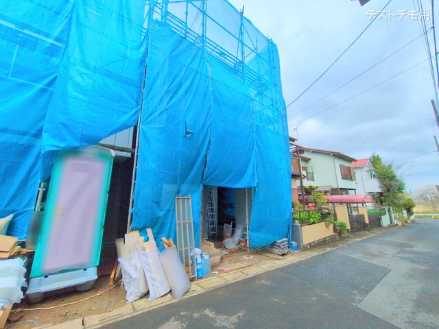 埼玉県さいたま市大宮区北袋町2丁目の新築戸建てシート写真 2025年4月2日撮影