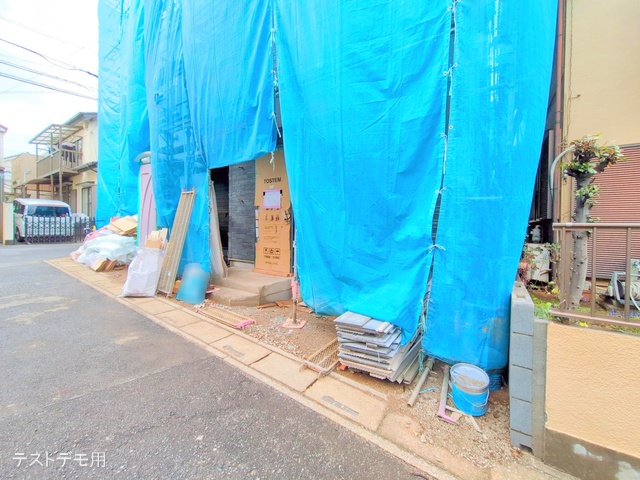 埼玉県さいたま市大宮区北袋町2丁目の新築戸建てシート写真 2025年4月2日撮影
