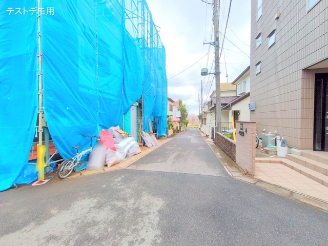 埼玉県さいたま市大宮区北袋町2丁目の新築戸建てシート写真 2025年4月2日撮影