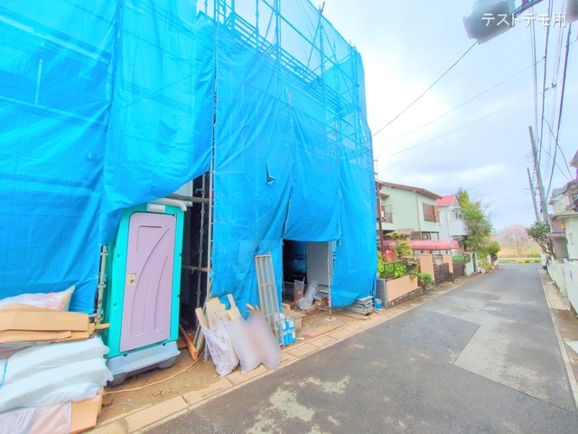 埼玉県さいたま市大宮区北袋町2丁目の新築戸建てシート写真 2025年4月2日撮影