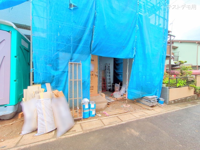 埼玉県さいたま市大宮区北袋町2丁目の新築戸建てシート写真 2025年4月2日撮影