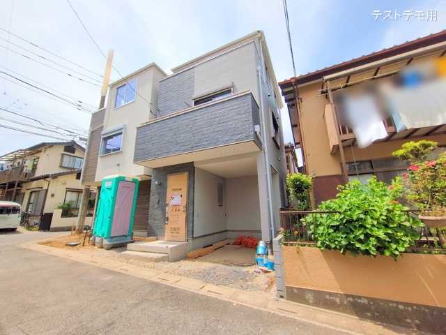 埼玉県さいたま市大宮区北袋町2丁目の新築戸建て外構写真 2025年5月15日撮影