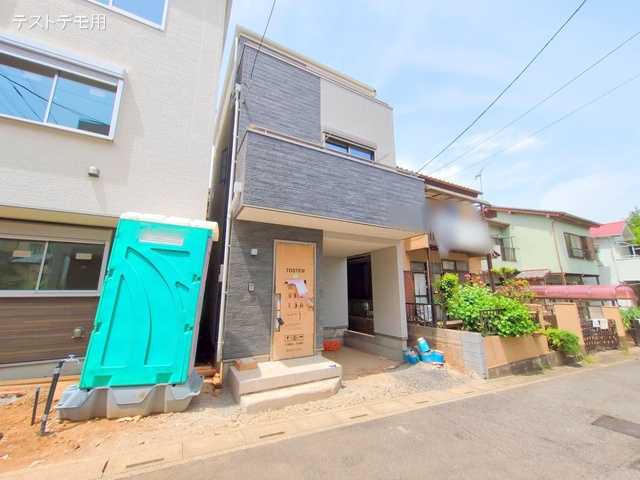 埼玉県さいたま市大宮区北袋町2丁目の新築戸建て外構写真 2025年5月15日撮影