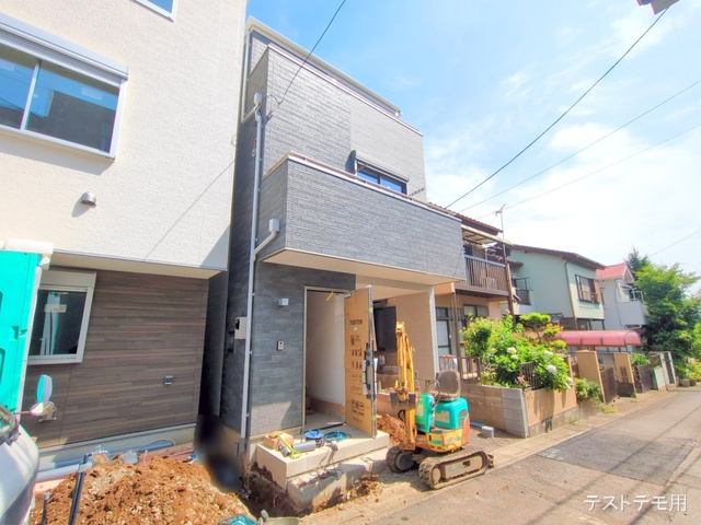 埼玉県さいたま市大宮区北袋町2丁目の新築戸建て外構写真 2025年6月6日撮影