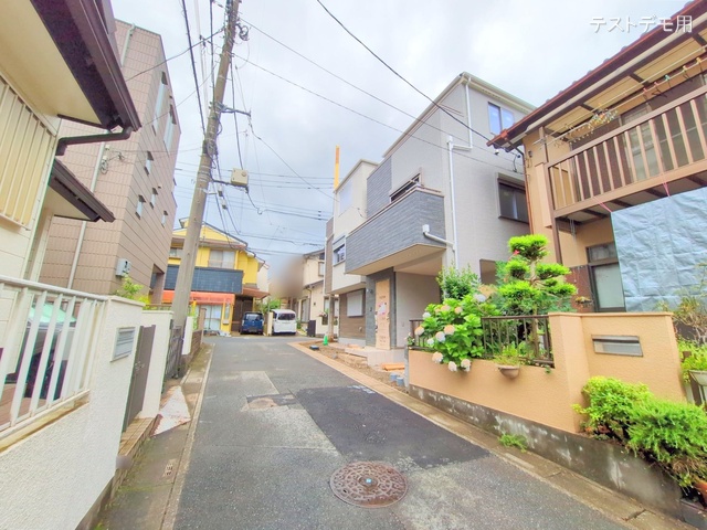 埼玉県さいたま市大宮区北袋町2丁目の新築戸建て外構写真 2025年6月25日撮影