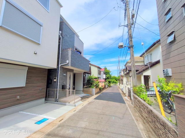 埼玉県さいたま市大宮区北袋町2丁目の新築戸建て完成写真 2025年7月18日撮影