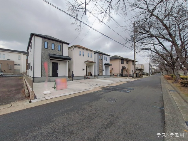 愛知県名古屋市名東区香流1丁目の新築戸建て完成写真 2026年1月13日撮影