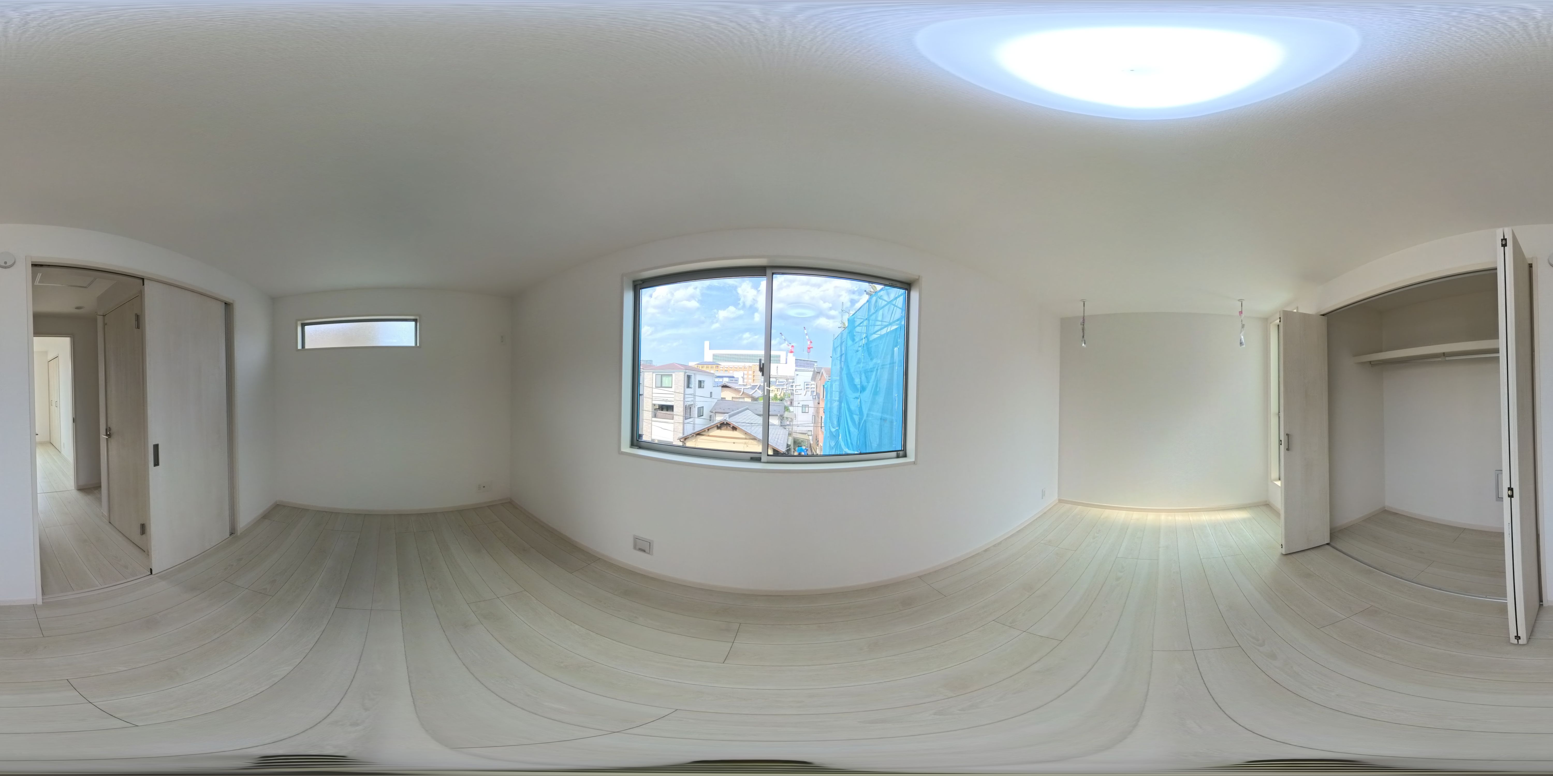 埼玉県さいたま市中央区上落合６丁目の新築戸建てパノラマ（居室サブ）写真 2025年7月3日撮影