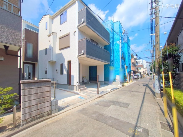 埼玉県さいたま市中央区上落合6丁目の新築戸建て完成写真 2025年7月23日撮影