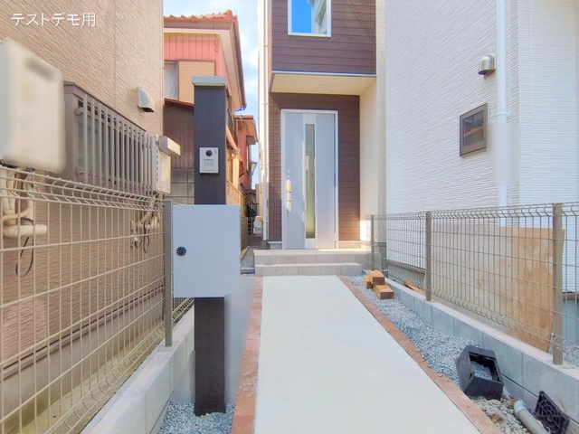 埼玉県さいたま市中央区上落合6丁目の新築戸建て完成写真 2025年7月23日撮影