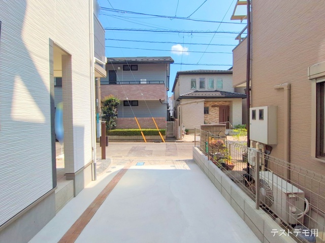 埼玉県さいたま市中央区上落合6丁目の新築戸建て完成写真 2025年7月23日撮影