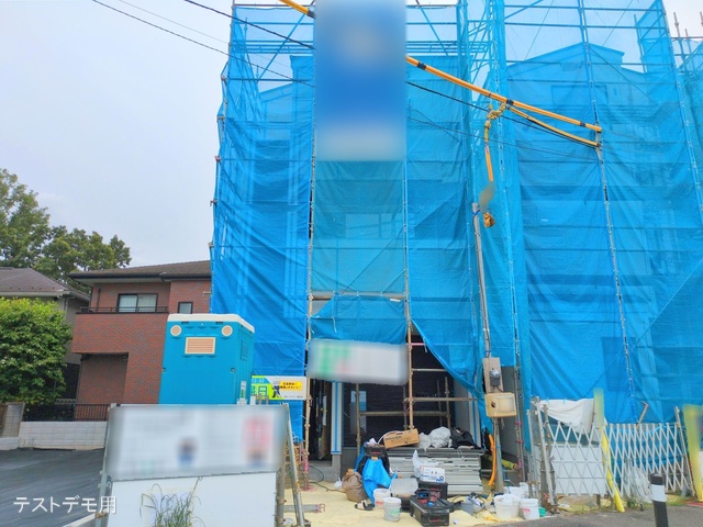 埼玉県さいたま市大宮区上小町の新築戸建てシート写真 2025年5月27日撮影