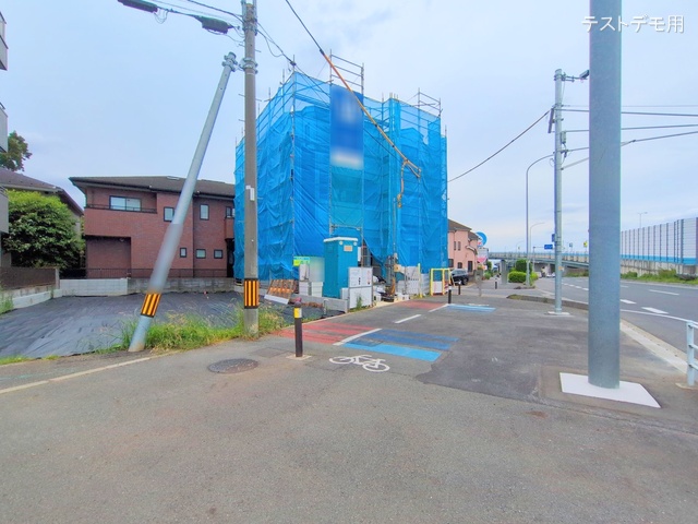 埼玉県さいたま市大宮区上小町の新築戸建てシート写真 2025年5月27日撮影