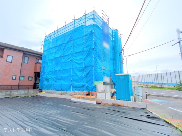 埼玉県さいたま市大宮区上小町の新築戸建てシート写真 2025年5月27日撮影