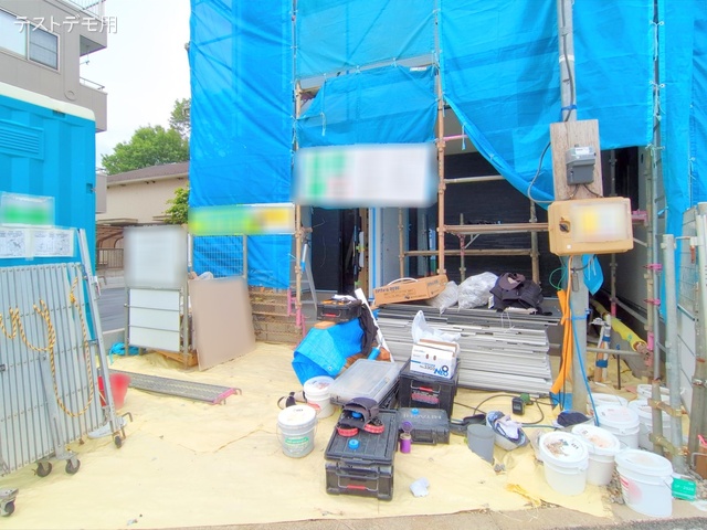 埼玉県さいたま市大宮区上小町の新築戸建てシート写真 2025年5月27日撮影
