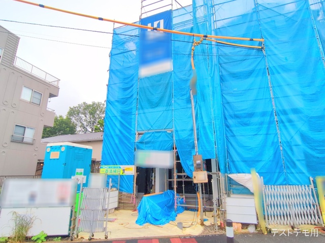 埼玉県さいたま市大宮区上小町の新築戸建てシート写真 2025年6月10日撮影